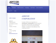 Tablet Screenshot of aerconcorp.com
